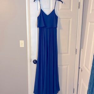 Lulus small royal blue wedding / formal / prom dress